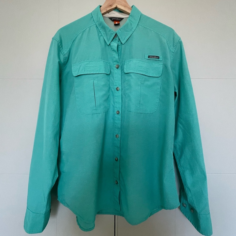 Eddie Bauer Women's Utility Lightweight Pockets Hiking Fishing Women's M EUC
